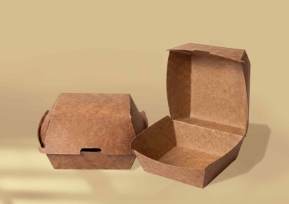 Clamshell burger boxes
