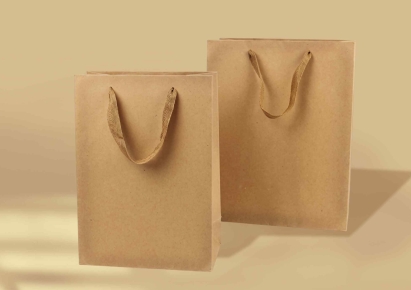 Ribbon handle bags